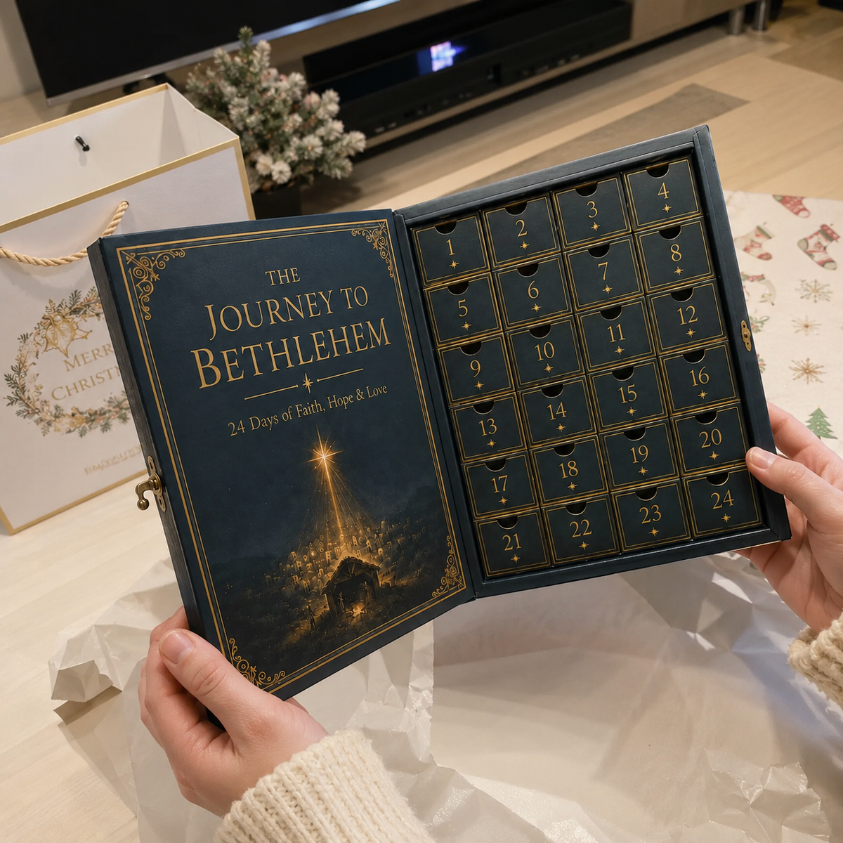 Seller photo of the complete Advent calendar