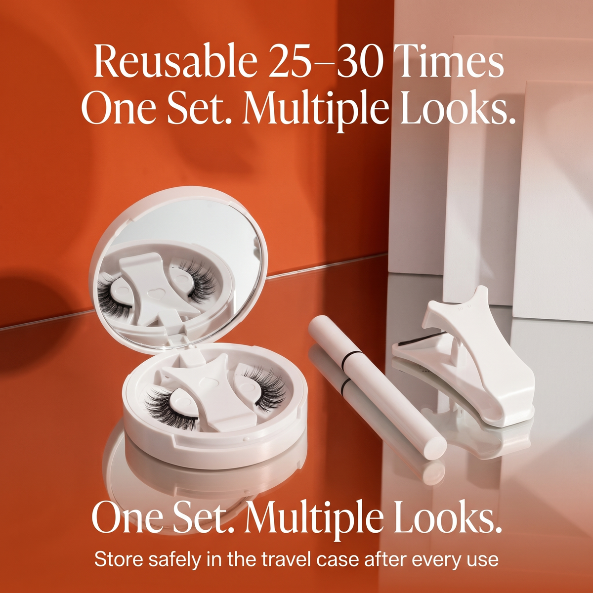 Magnetic Eyelashes Kit - Get Salon-Style Lashes in 30 Seconds