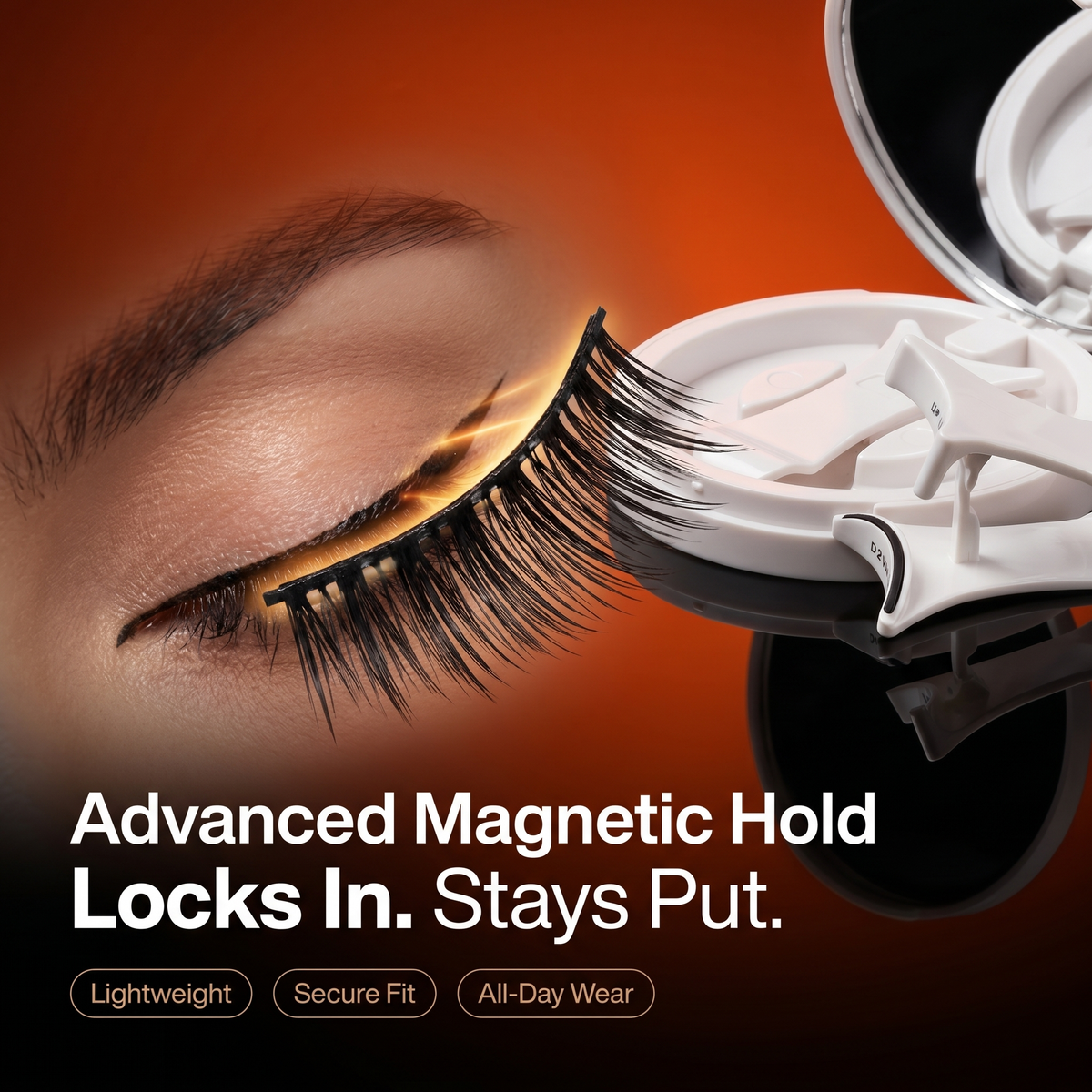 Magnetic Eyelashes Kit - Get Salon-Style Lashes in 30 Seconds