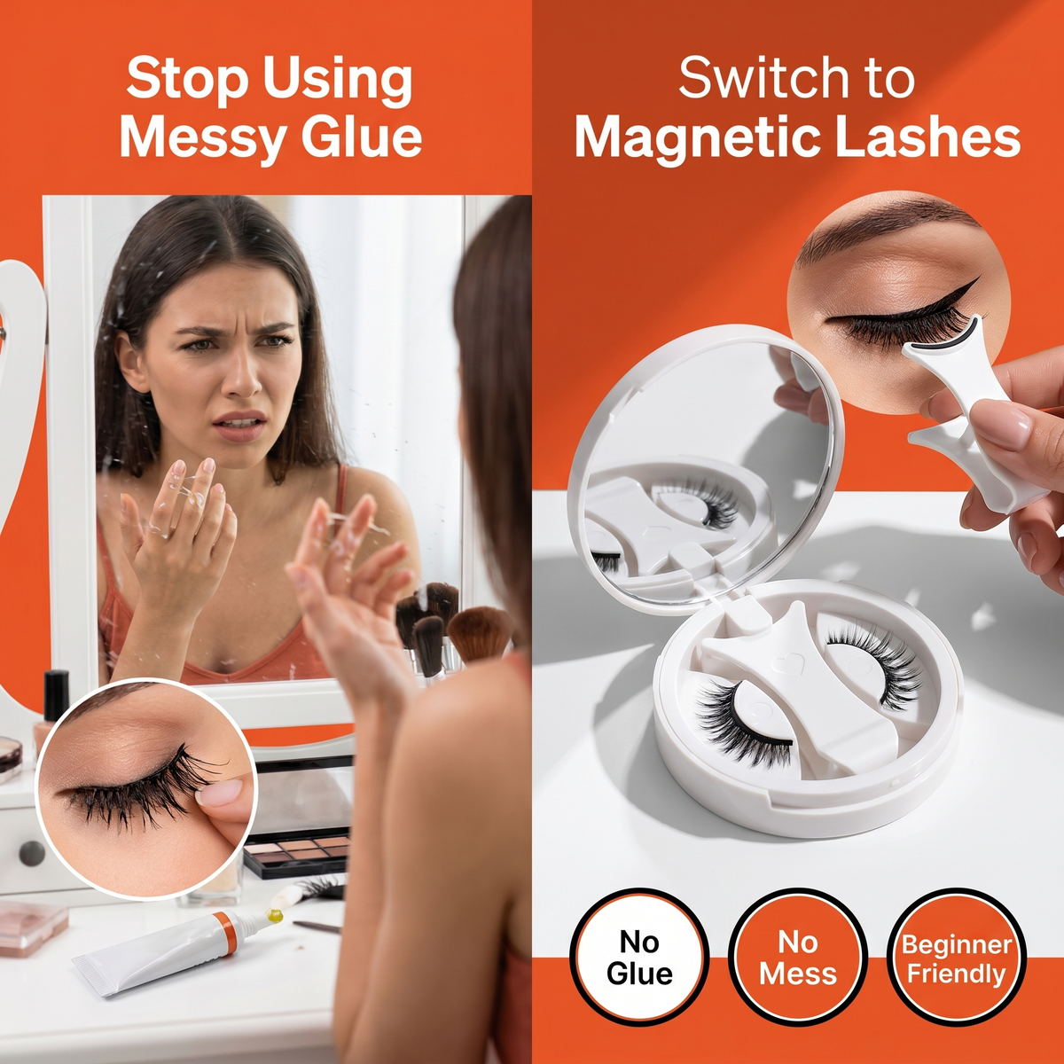 Magnetic Eyelashes Kit - Get Salon-Style Lashes in 30 Seconds
