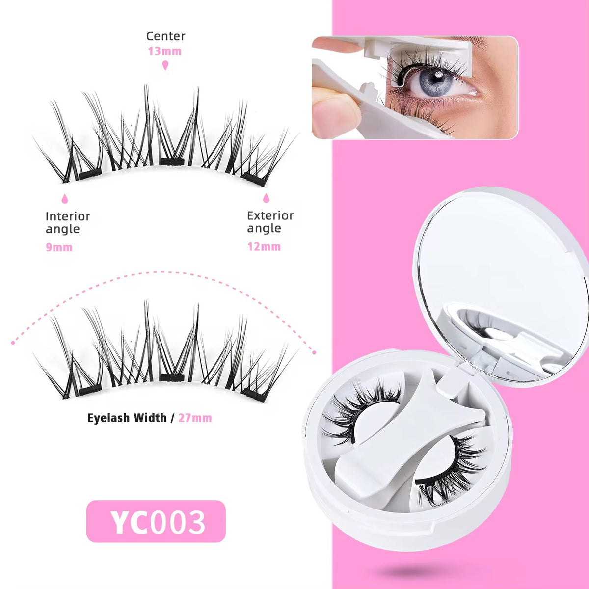 Magnetic Eyelashes Kit - Get Salon-Style Lashes in 30 Seconds