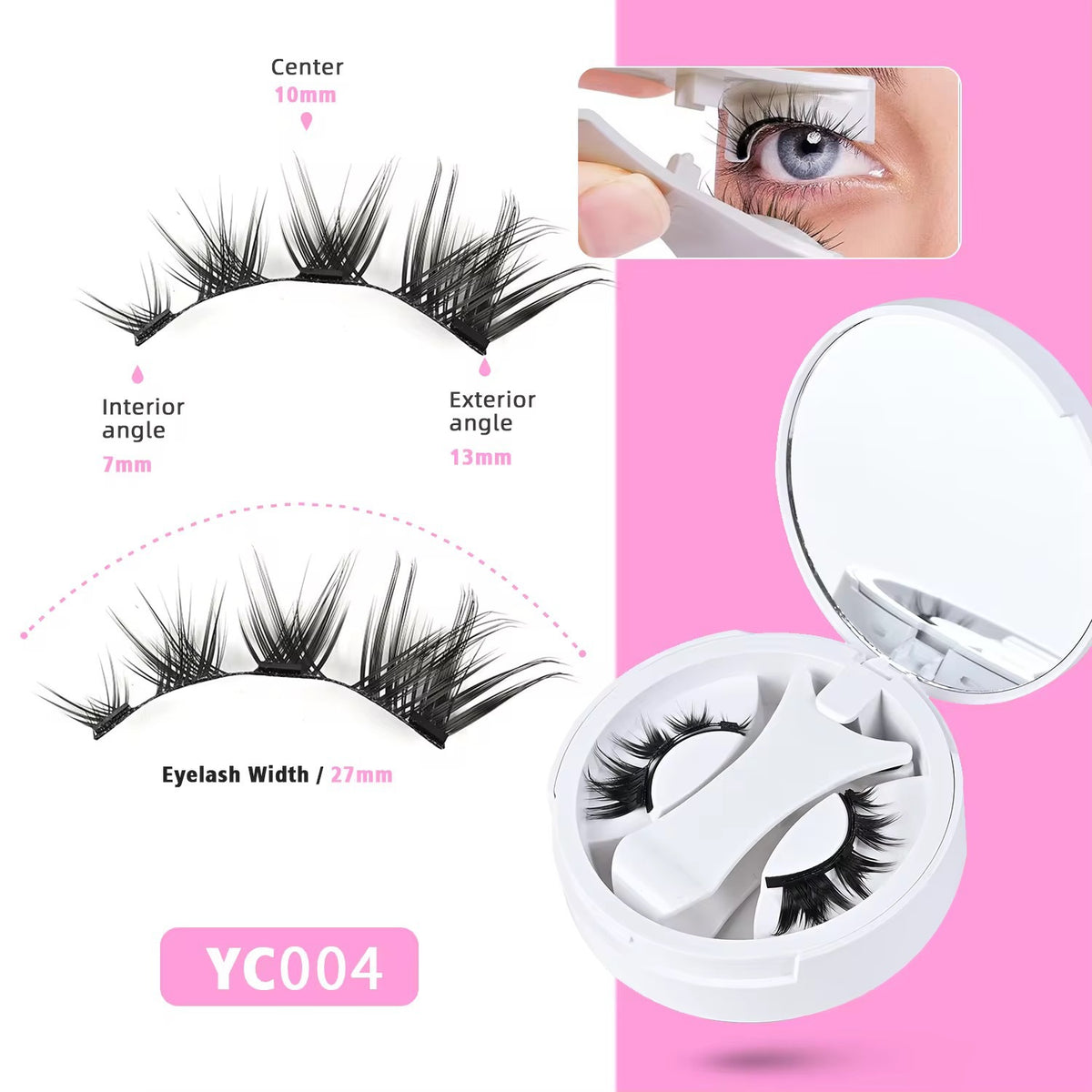 Magnetic Eyelashes Kit - Get Salon-Style Lashes in 30 Seconds