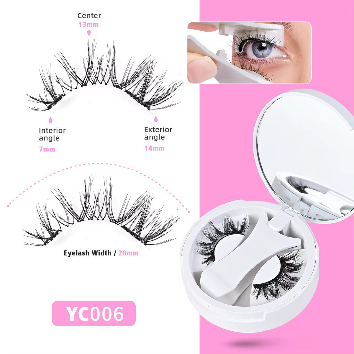 Magnetic Eyelashes Kit - Get Salon-Style Lashes in 30 Seconds