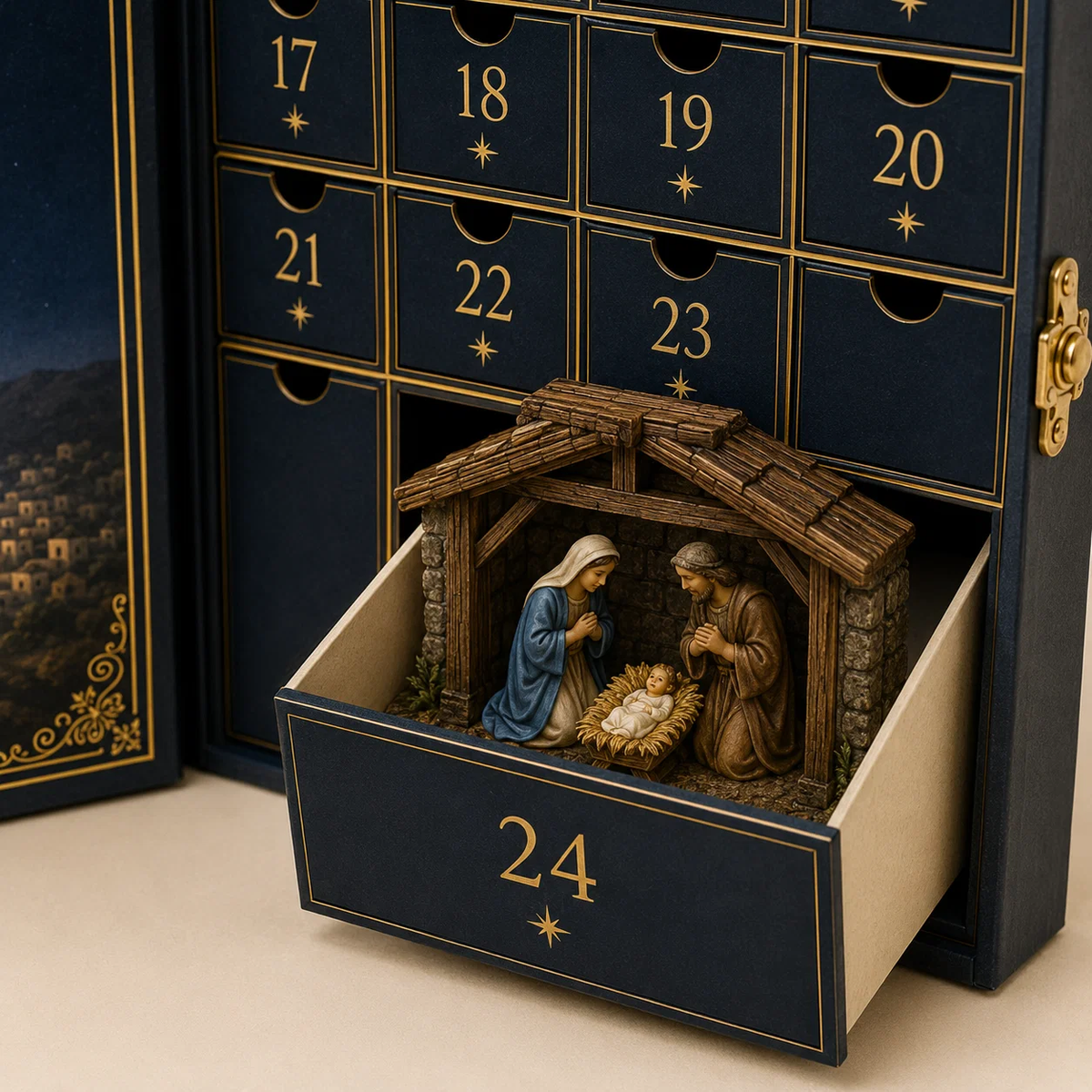 Final Nativity scene for Christmas Eve