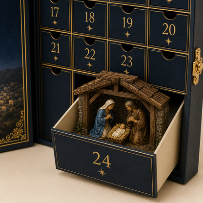 Final Nativity scene for Christmas Eve